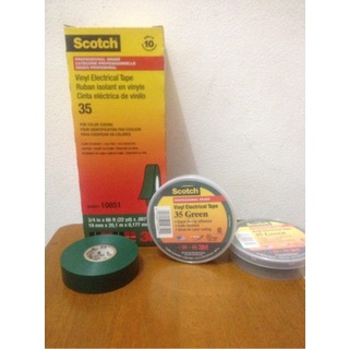 

Scotch 35 Green vinyl electrical tape (3/4" x 66ft)