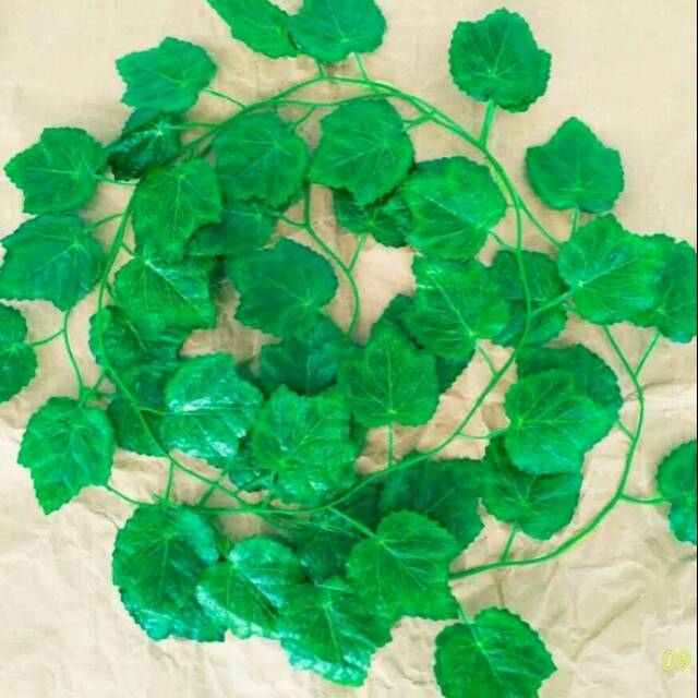 daun anggur rambat hiasan daun palsu artificial daun gantung