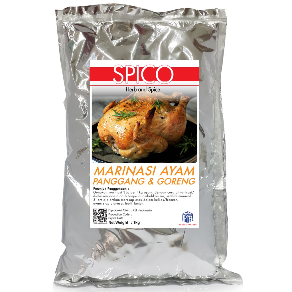 

Marinasi Ayam Panggang dan Goreng SPICO 1kg