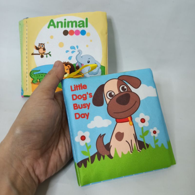 Softbook Buku Kain Bayi Baby Cloth Book mainan edukasi bayi