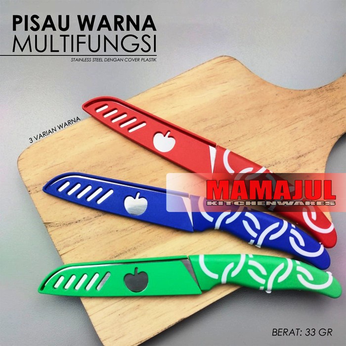 Pisau dapur buah sayur kecil serbaguna - vegetables fruits knife kitchen