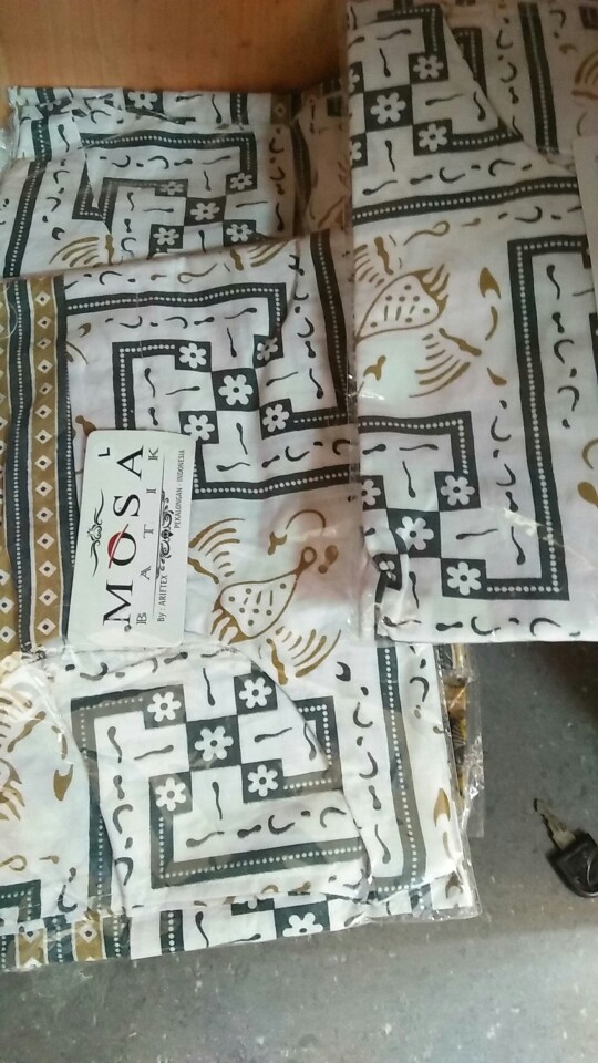 Atasan Kemeja Batik Mosa Hem Pria, Motif Mega Mendung Batik Pekalongan -hem