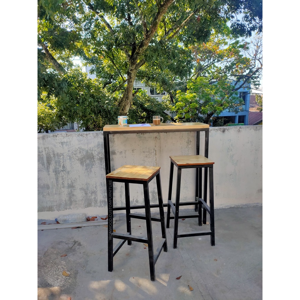 Jual Meja dan Kursi Bar Set | Shopee Indonesia