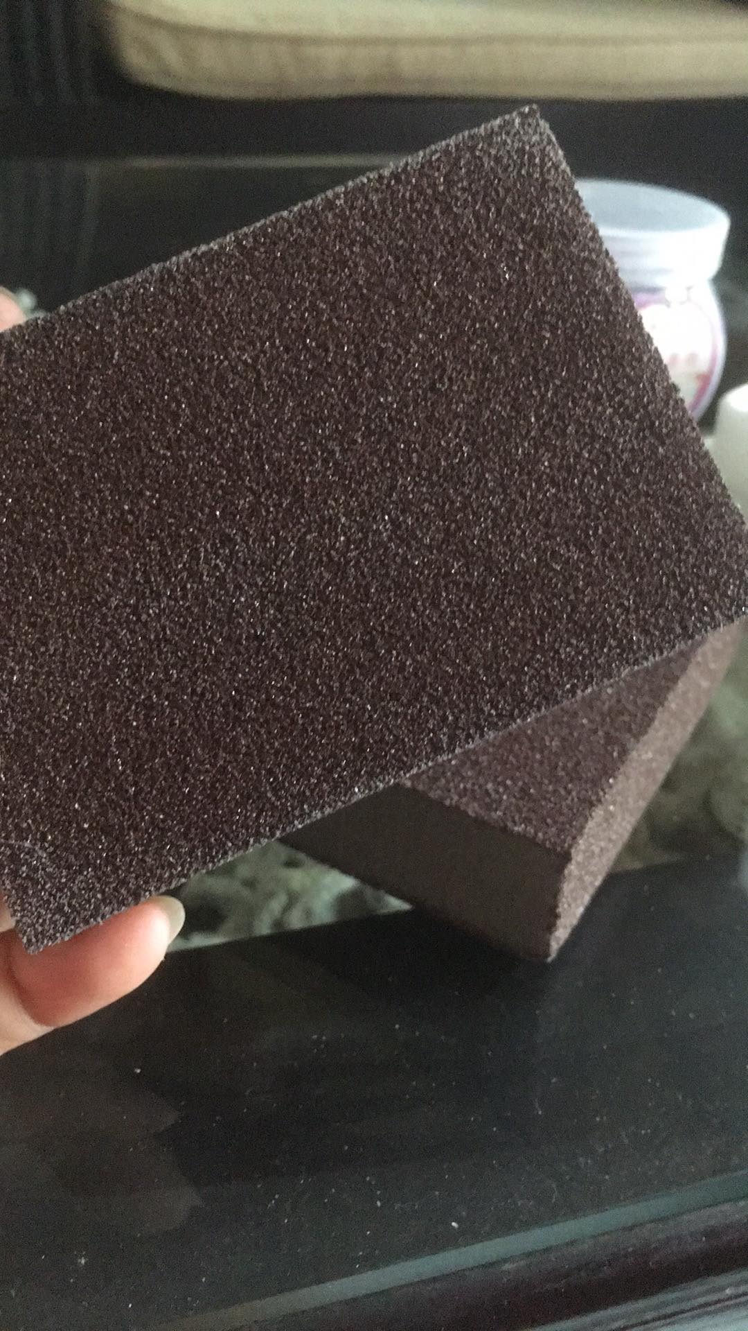 Spons Ajaib Coklat Anti Kerak Tebal Bkn Tipis