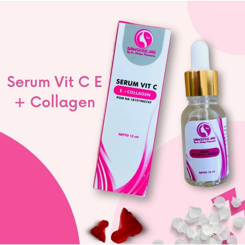 Serum Vit C E Collagen Premium Drw Skincare Indonesia