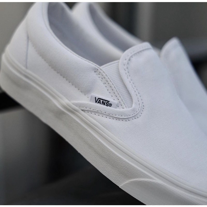 Vans Slipon Classic Full White Canvas Original