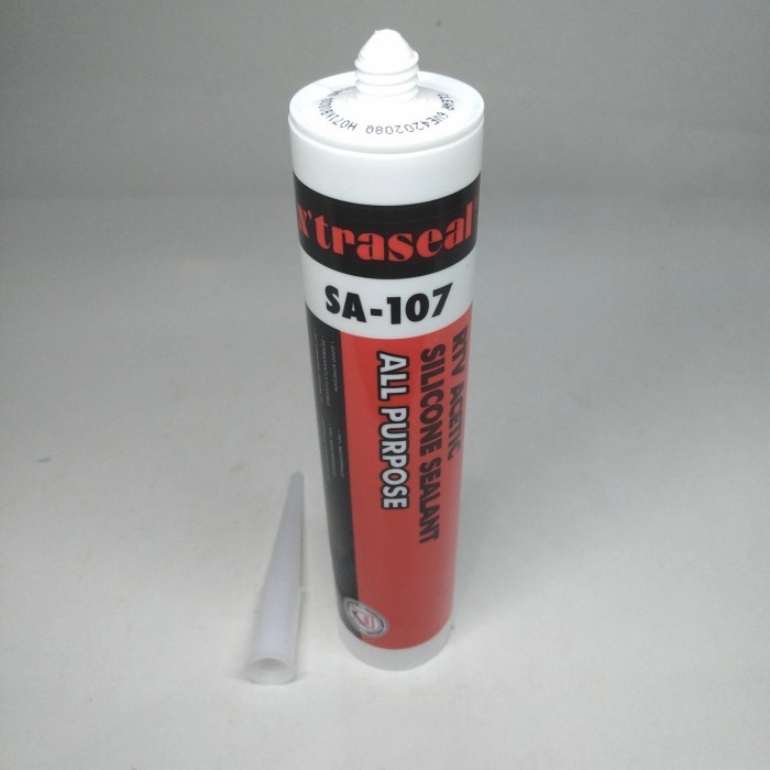 

X'traseal Lem Silicone Kaca SA-107/Clear & Putih