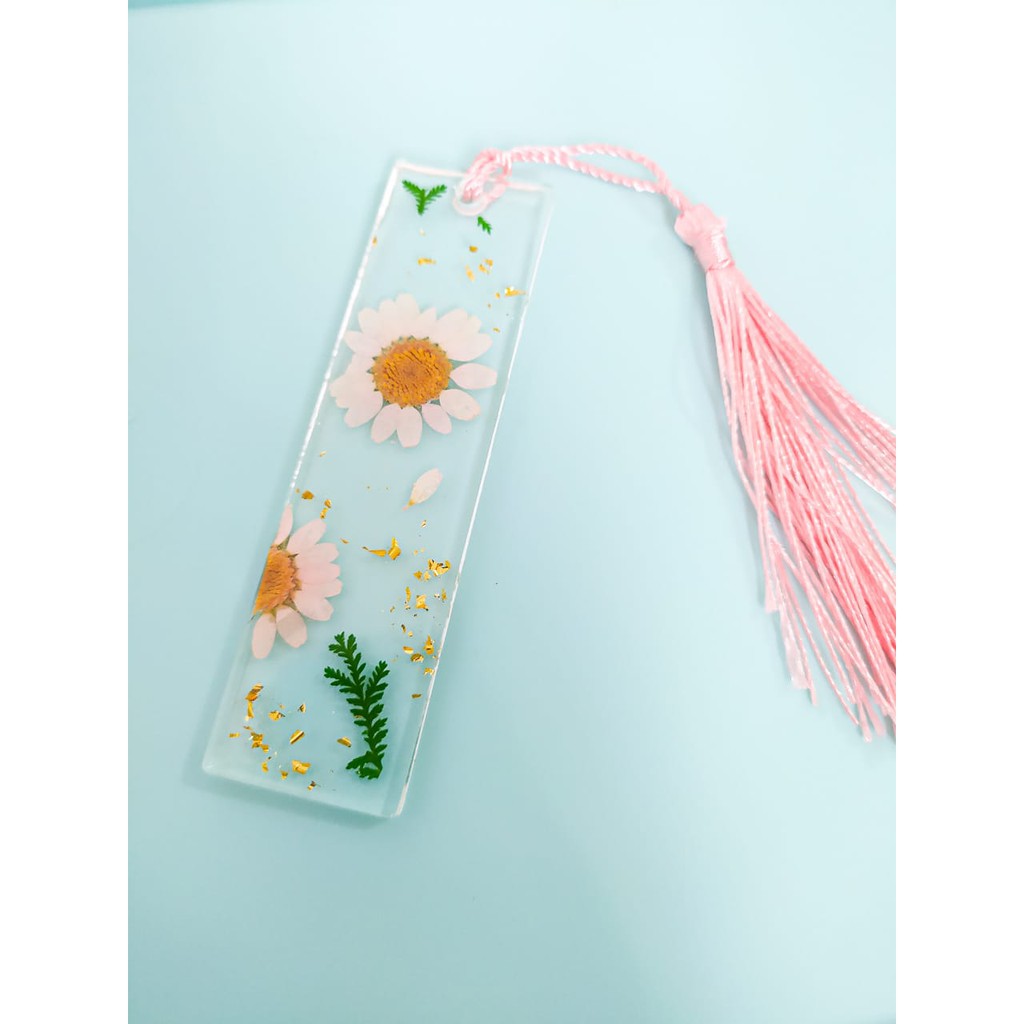 

Pembatas buku/Bookmark resin