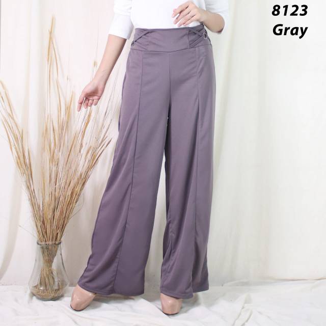 CELANA KULOT PANJANG WANITA 8123 BAGGY PANTS LUVALINE SUPER MURAH KUALITAS BAGUS