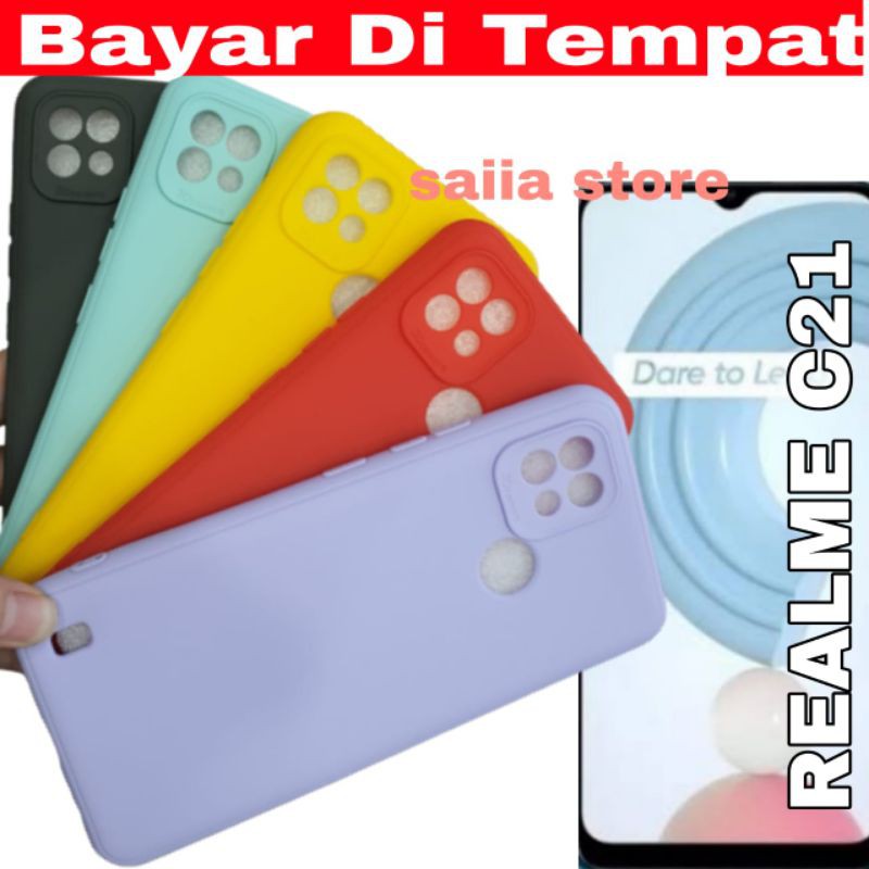 Softcase Realme C21 C21Y Kesing Realme C21 C21Y  Silikon Realme C21  Hardcase C21