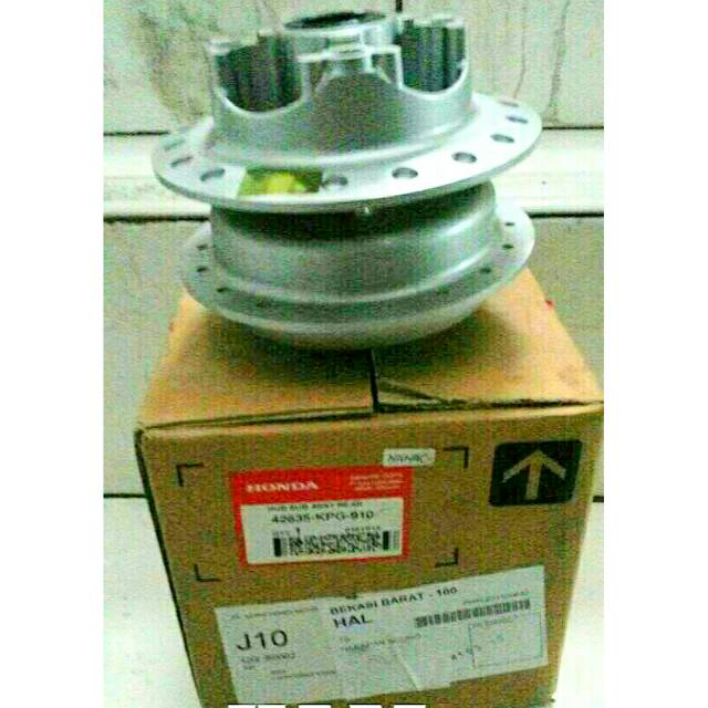 Tromol belakang supra x 125 double disk ori.