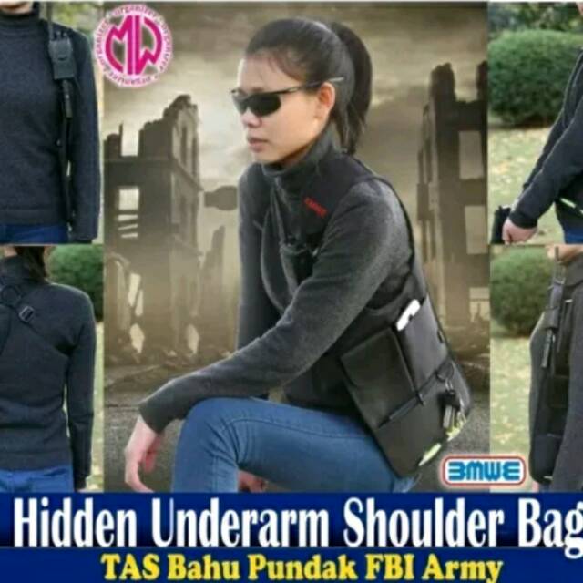 Tas bahu Tas FBI tas polisi