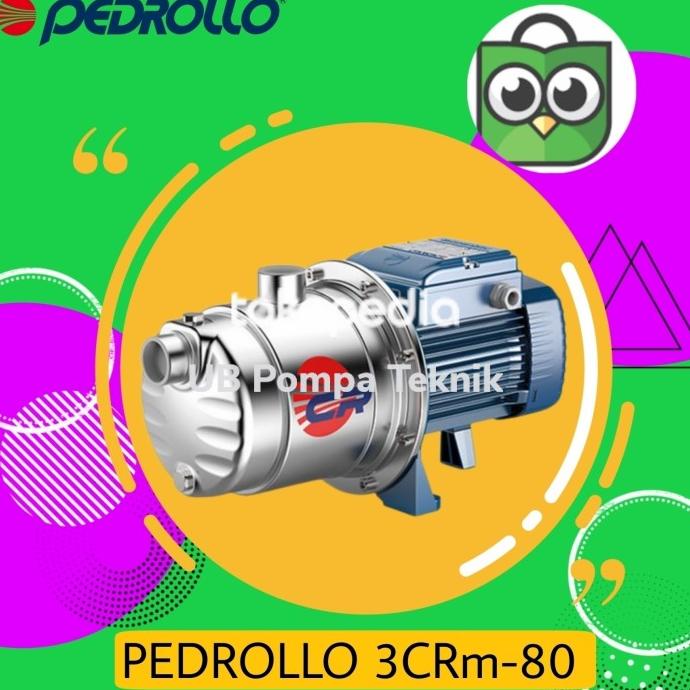 Jual Pedrollo 3Crm 80 Pompa Air Multistage Centrifugal Pump Stainless ...