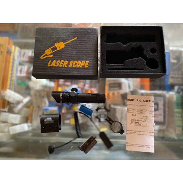 laserscope / laser scope senapan / laser senjata Red dot / merah