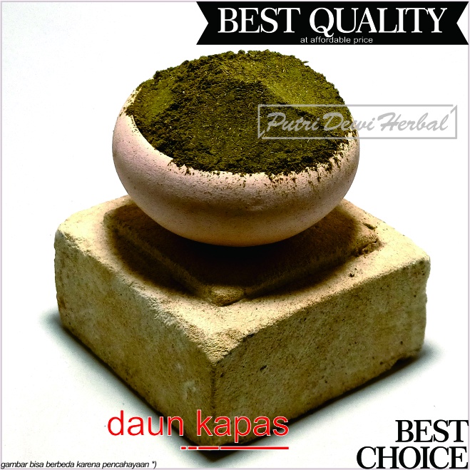 

Daun Kapas Bubuk 1 Kg - 1000 Gram - Serbuk Daun Randu | Upland Cotton Leaf Powder ( Gossypium sp )