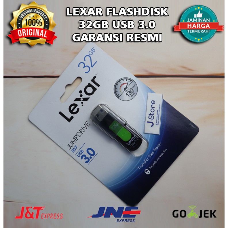 Flashdisk Lexar USB 32GB Original Garansi Resmi
