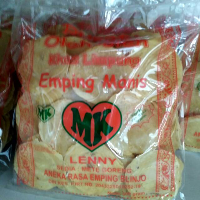 

QXPORT QUALITY EMPING MELINJO BENGGOL 1/2 KG MANIS MENTAH