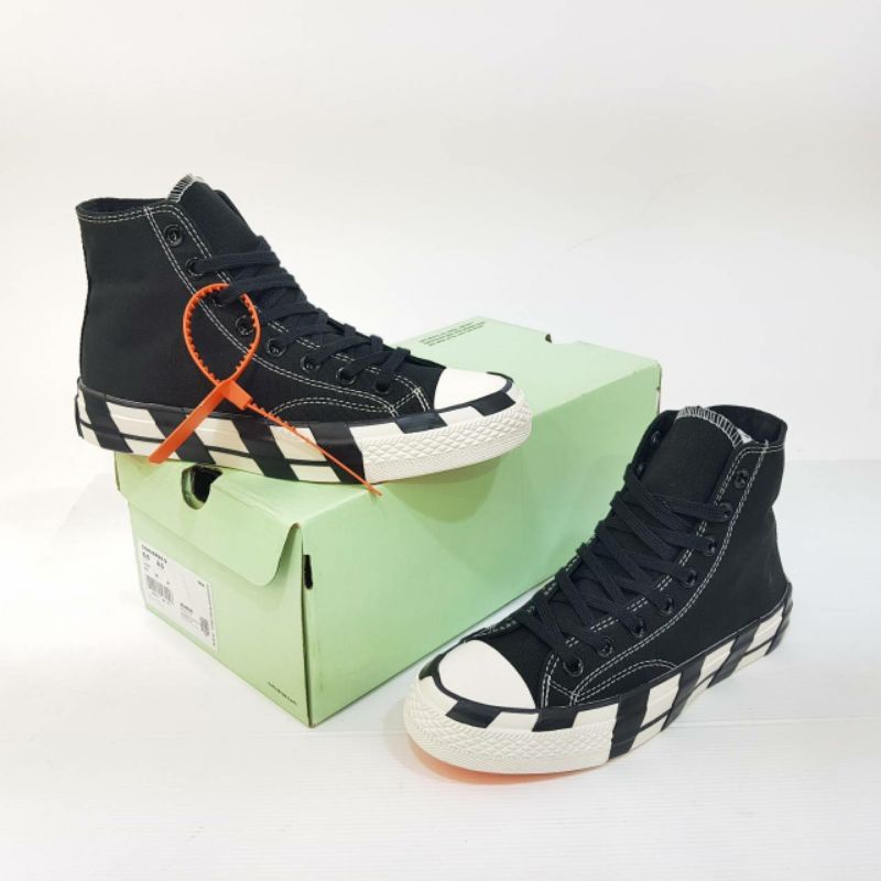 CONVERSE X OFF WHITE BLACK