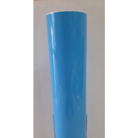 SKOTLET MOTOR MOBIL STIKER WARNA BIRU LANGIT GLOSSY SCOTLITE MOTOR MOBIL STICKER SKY BLUE 100X45CM