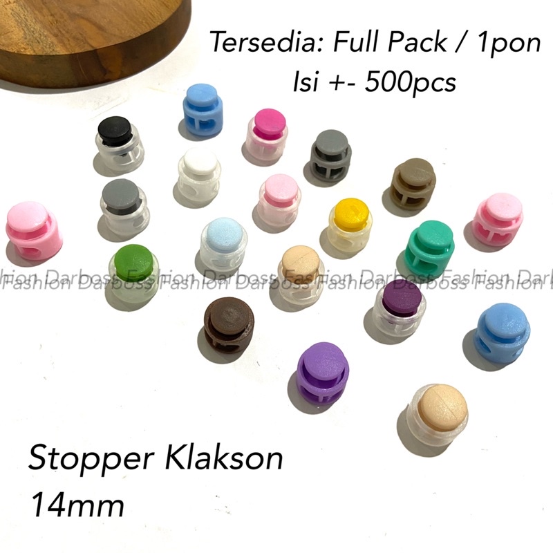 Stopper Klakson 14mm (Full Pack / 1pon isi +-500pcs)