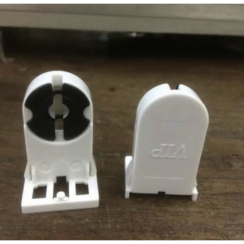 fitting lampu TL. fitting T8