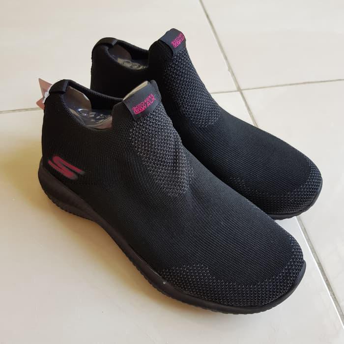 Sepatu Original Skechers Revolution Ultra Socks Black Full