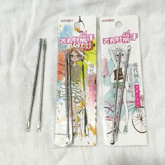 Pinset jerawat komedo set