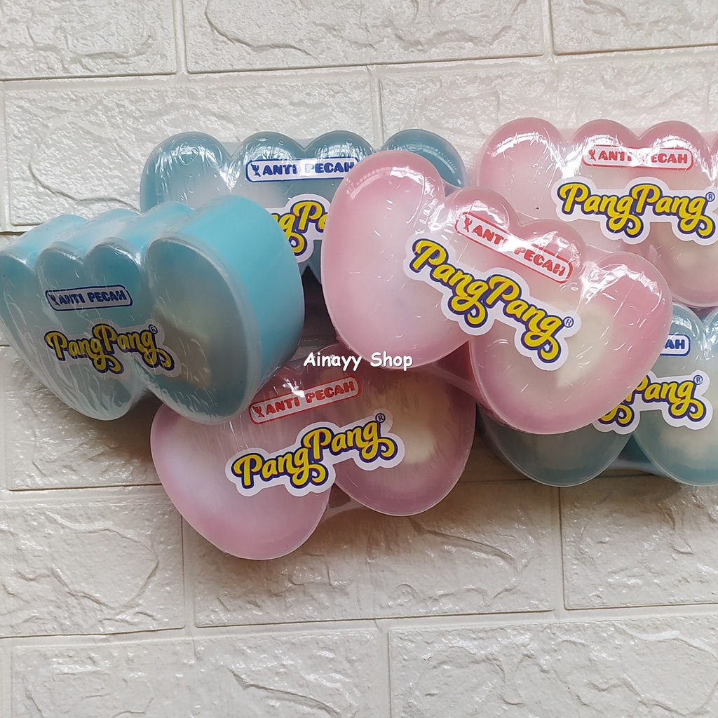 Tempat bedak bayi 1 set dengan puff / wadah bedak bayi bonus 2 Puff