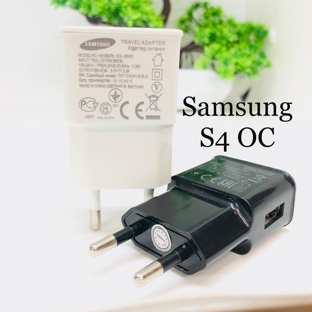 1PCS~Batok Charger Samsung S4 / kepala charger travel adaptor