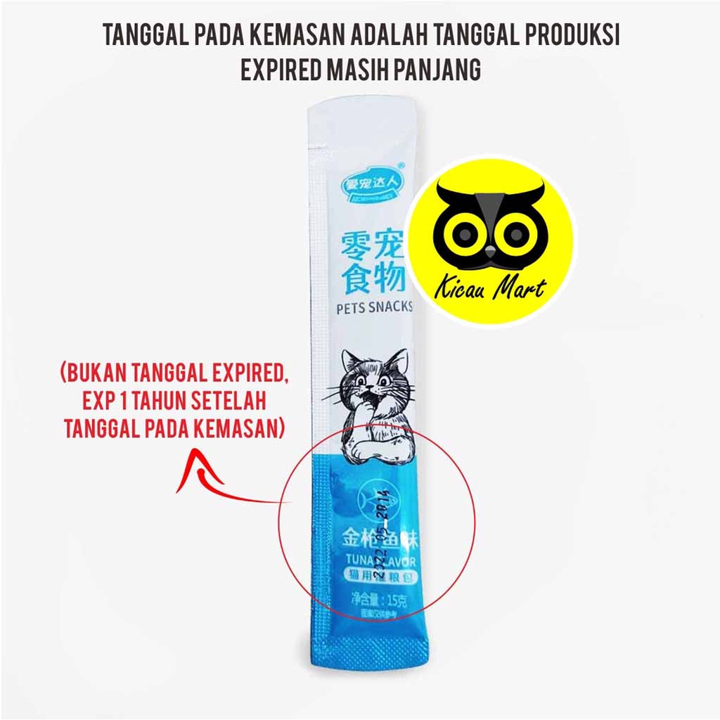 Cemilan Kucing Creamy Cat Treats Pet Lovers Hao De Yummy Snack Kucing Basah Liquid Cat Stick Makanan Kucing Kitten Anabul Import Makanan Cemilan Kucing Food Cat