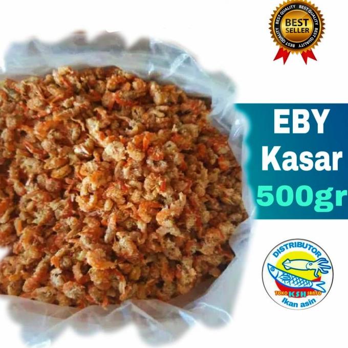 

[COD] ikan asin Eby kasar netto-500g [COD]