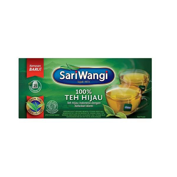 

Sariwangi Green Tea Tb Isi 25 Kantung Teh