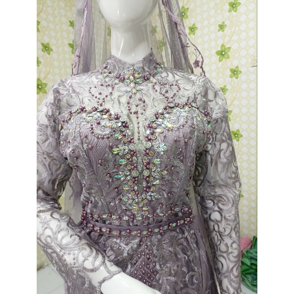 gaun slim duyung mewah mur,mer