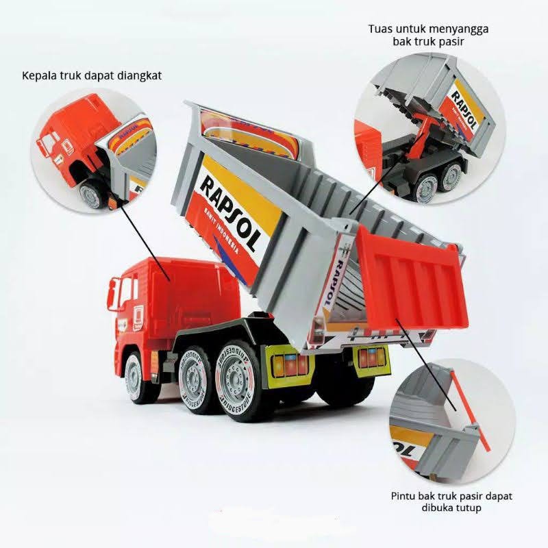 Dump Truck Kaguya Plast / Truk Pasir KGP 8080