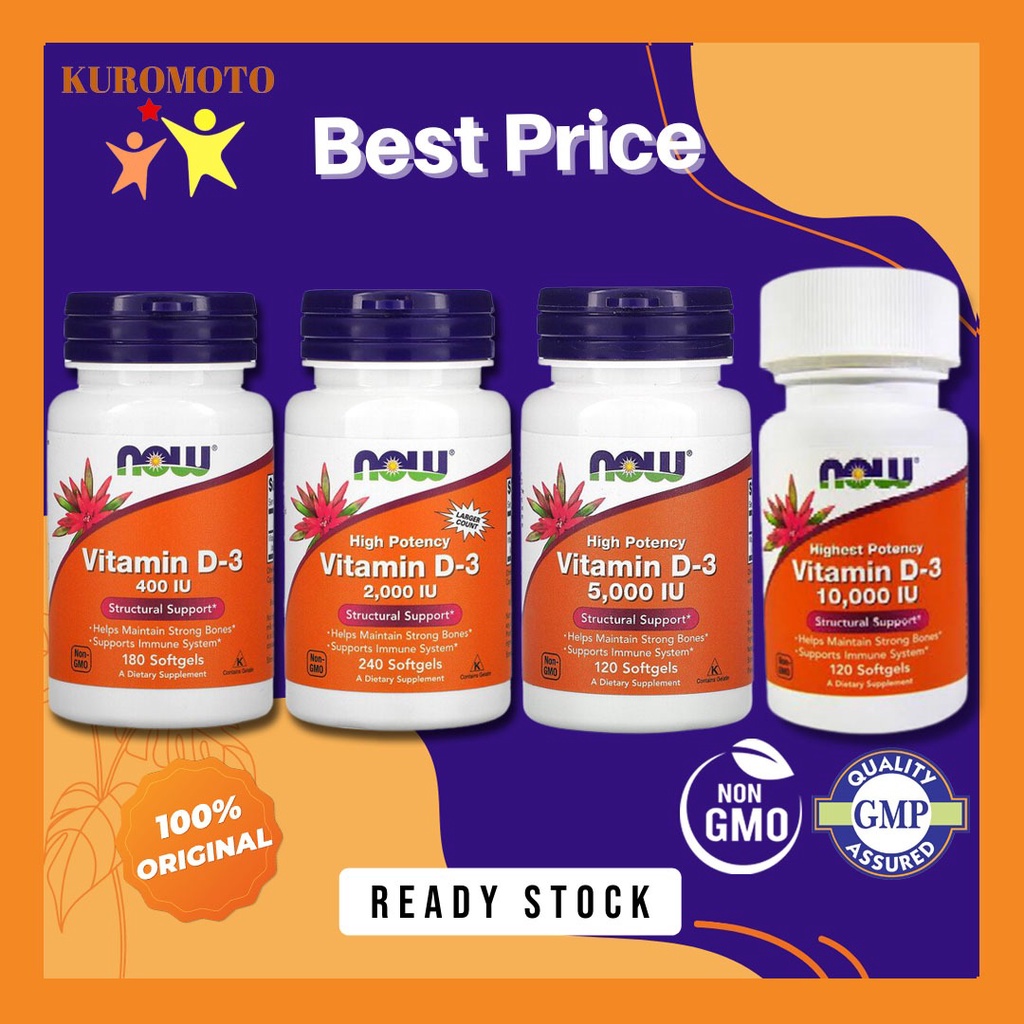 now vitamin d3 400iu 1000iu d3k2 2000iu 5000iu 10 000iu 50 000iu original guarantee expired 2025