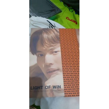 (PRELOVED) 2gether Win Metawin Official 1st Photobook "Light of Win" (Photobook + Postcards + Photocard) BRIGHTWIN