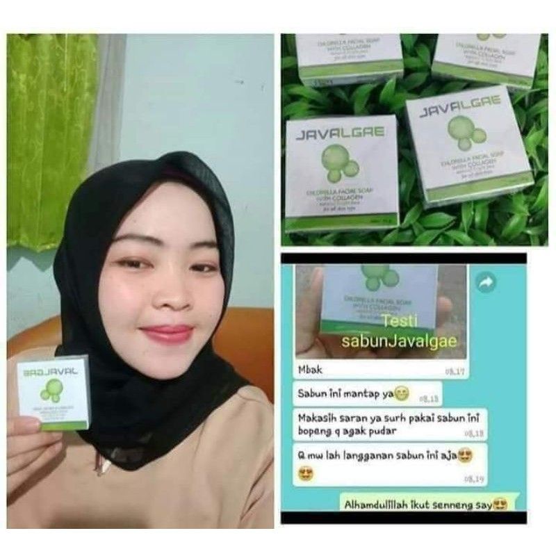 Sabun Javalgae Sabun Jerawat Dan Flek Ampuh