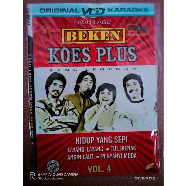 VCD original beken Koes plus