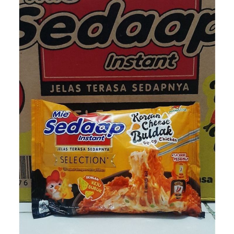 

Mie Sedaap Korean Cheese Buldak 86 gr