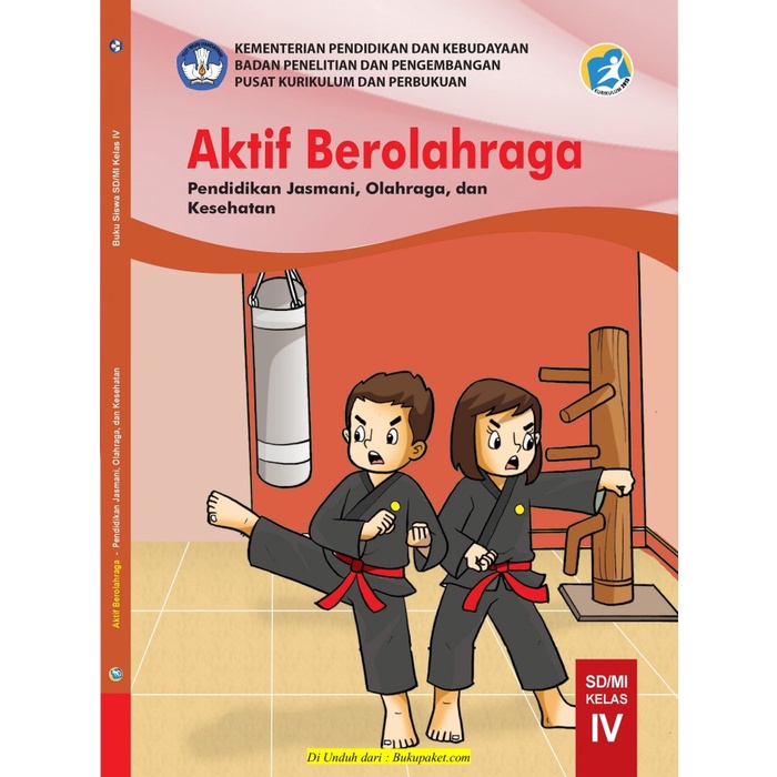 Buku Siswa Kelas 4 SD Kurikulum 2013 PJOK Revisi 2019