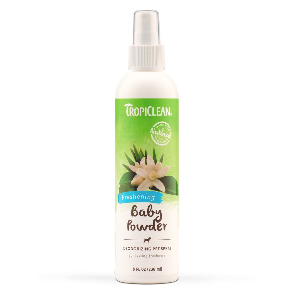 

Pet Republic TROPICLEAN baby powder pet cologne 236ml