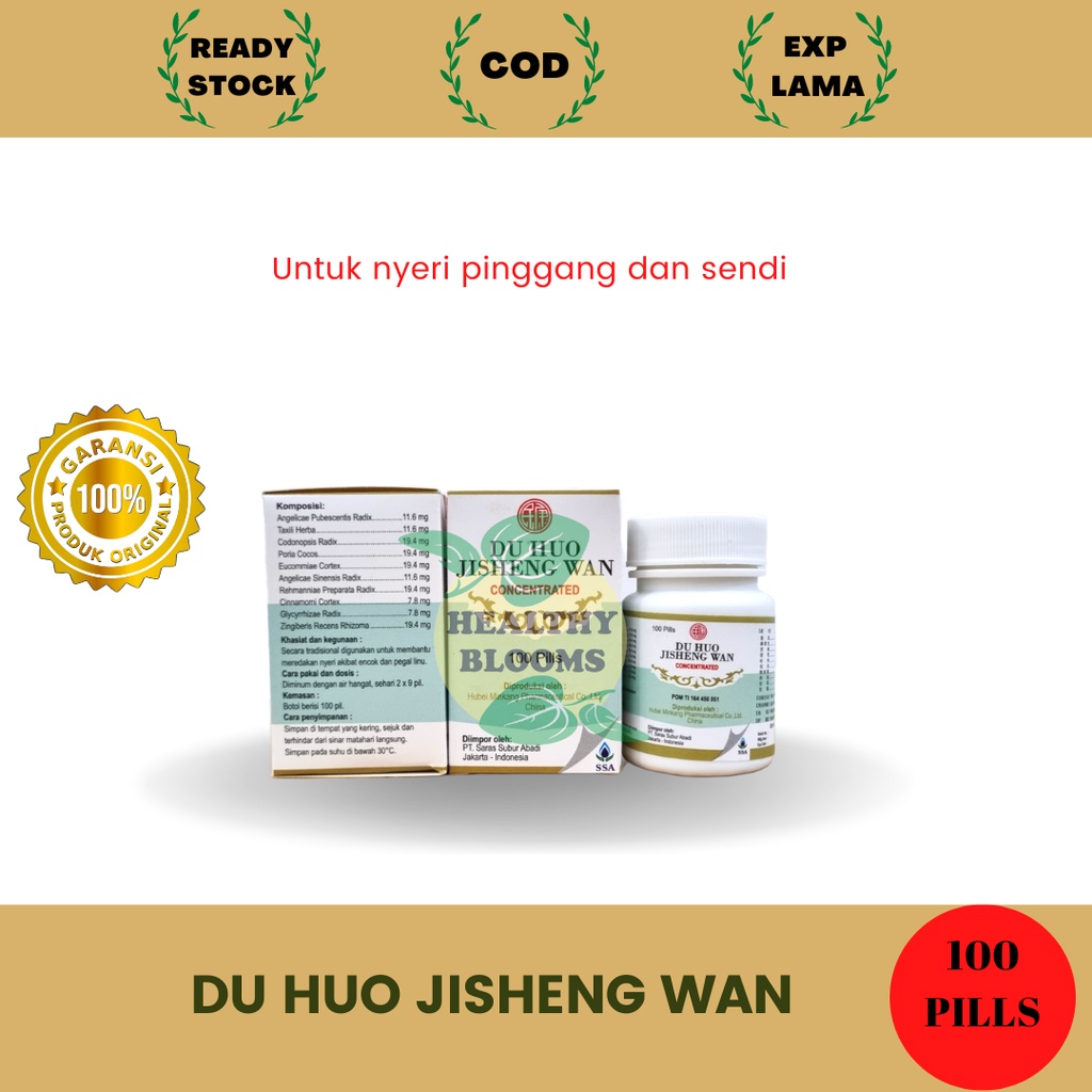 Du Huo Jisheng Wan - Obat Rematik, Nyeri Sendi
