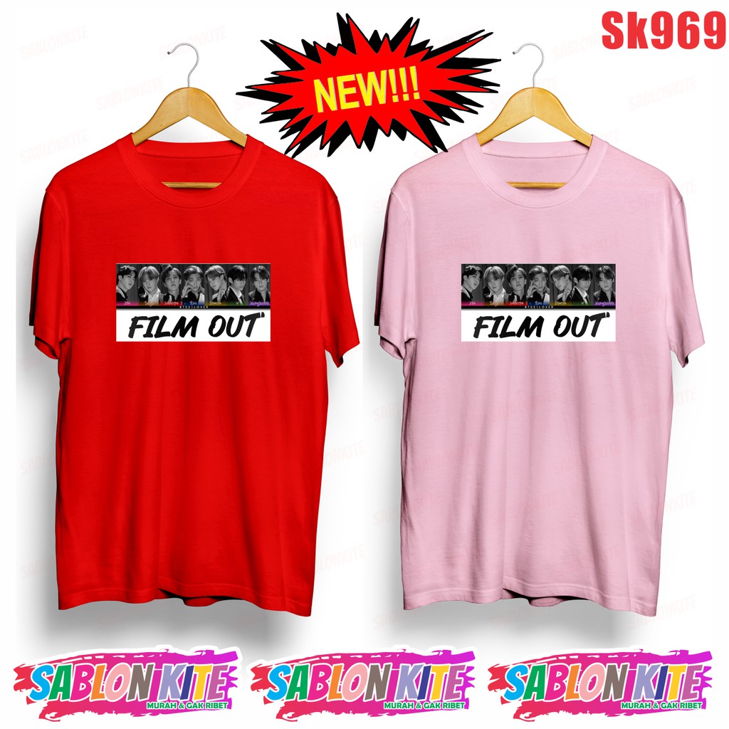 MURAH!!! KAOS KPOP FILM OUT FOTO SK969 UNISEX COMBED 30S