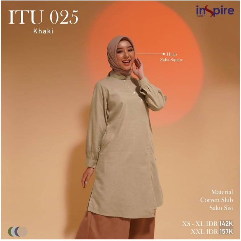 TUNIK INSPIRE ORIGINAL ITU 025 SIZE KECIL-BESAR