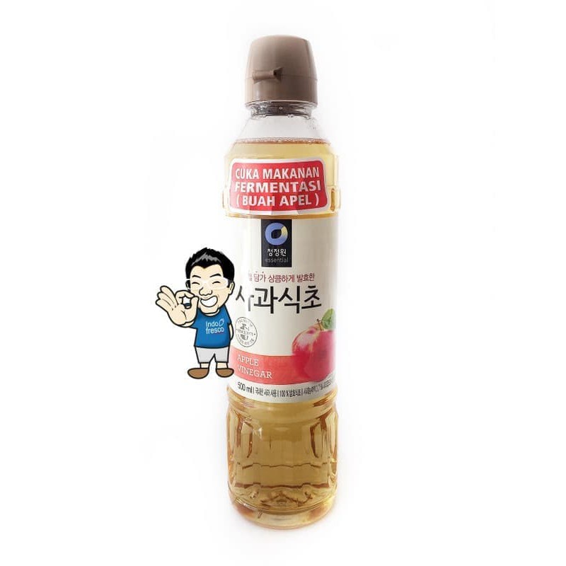 

Cuka Apel Korea- DAESANG APPLE VINEGAR 500ml