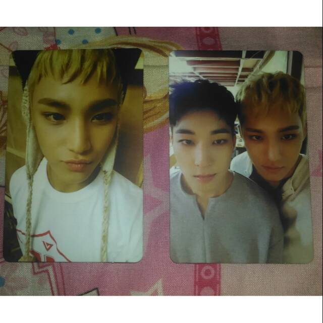 Mingyu Wonwoo Going Seventeen Official Photocard