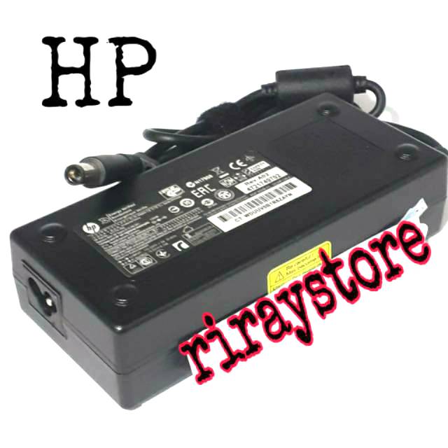 ORIGINAL - Adaptor Charger laptop HP All in One 19.5V-6.15A 120W Pin Jarum Original