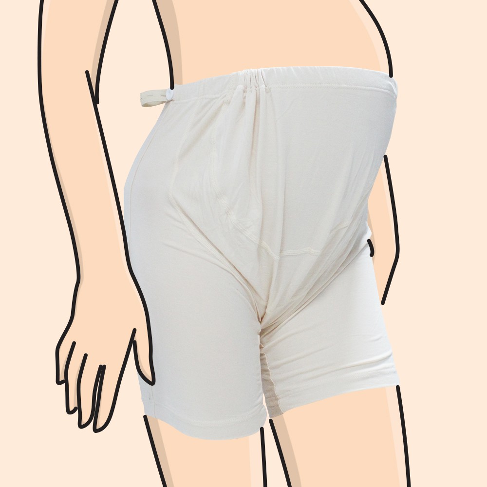 Scelta - Celana Hamil Penutup Perut Jumbo Besar Kancing Pengatur Lingkar Perut Cd Cr Sce H 323