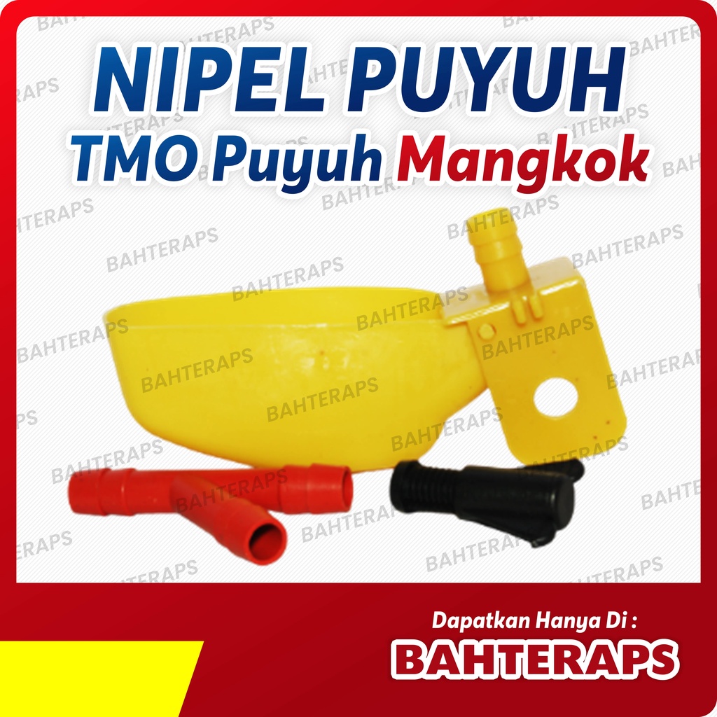 NIPEL PUYUH Tempat Minum Puyuh Otomatis Nipple Mangkok Ayam Nipel Drinker TMO PUYUH