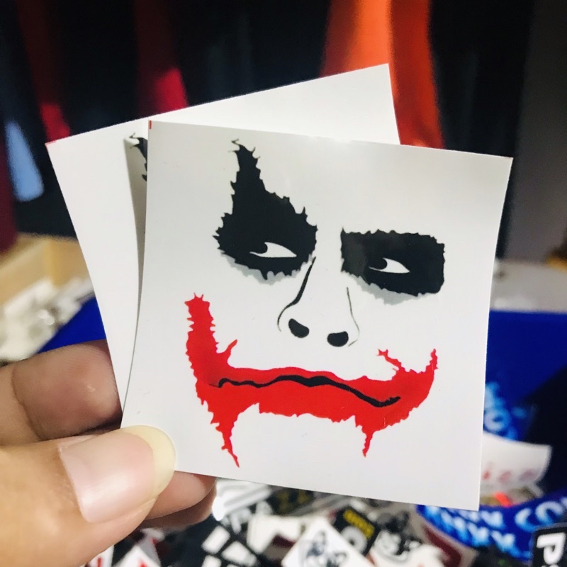 Stiker Motor Laptop Hp - Joker Anti Air